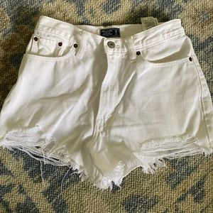 ABERCROMBIE & Fitch 25 Annie high rise shorts